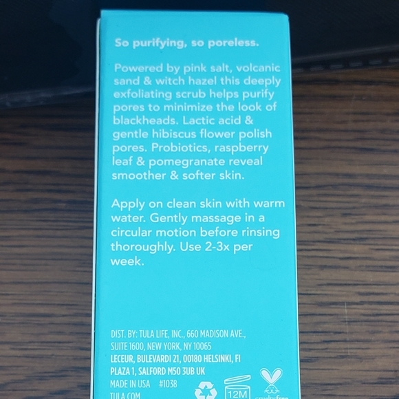 Tula So Poreless Exfoliating Blackhead Scrub 82g - Picture 4 of 7